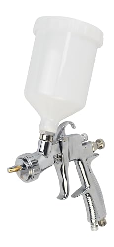 Lackierpistole – Oberer Becher mit 600 ml, Durchmesser 1,7 mm, ideal für Malerarbeiten mit professionellen Oberflächen von Monkey Ladder