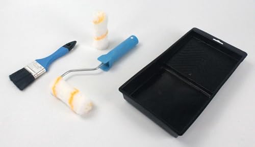 Malset - 5-teiliges 100-mm-Pinsel-Set, ideal für Detailarbeiten und Abdeckarbeiten auf verschiedenen Oberflächen. * Malset - 5-teiliges 100-mm-Pinsel-Set, ideal für Detailarbeiten und Abdeckarbeiten auf verschiedenen Oberflächen. * von Monkey Ladder