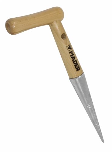 Pflanzgefäß aus Holz und Aluminium, Größe Ø 33 x 175 mm. Ideal für Gartenarbeit. Robust und langlebig von Monkey Ladder
