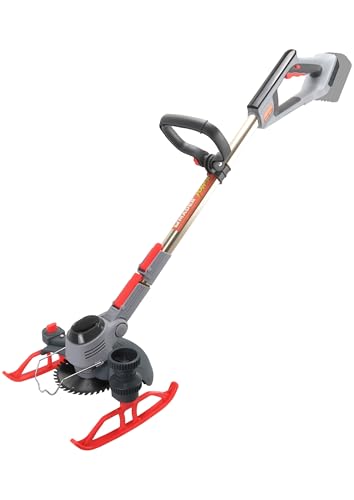 Rasentrimmer, 18 V, 180 mm, leichtes Design, ideal für Rasenkanten, effizienter Motor, einfache Handhabung und Höhenverstellung von Monkey Ladder