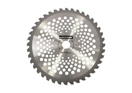 Sägeblatt für Motorsense mit 40 Zähnen und 255 mm Durchmesser, ideal für effizientes Schneiden in Gärten und Geländen* von Monkey Ladder
