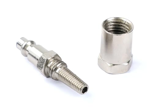 Schnelle Verbindung: Adapter für starre Schläuche mit 6 x 12 mm, hergestellt aus robusten Materialien, ideal für Elektrowerkzeuge und effektive Verbindung* Schnelle Verbindung: Adapter für starre Schläuche mit 6 x 12 mm, hergestellt aus robusten Materialien, ideal für Elektrowerkzeuge und effektive Verbindung* von Monkey Ladder
