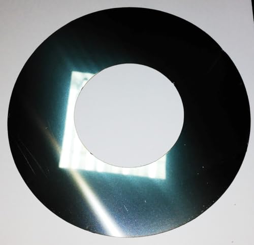 Spiegel - 0,80 mm Edelstahlspiegel, ideal für Pelletöfen, robust und langlebig, einfach zu installieren und zu reinigen. von monkey ladder