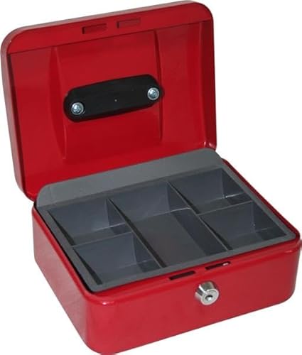 Tragbarer Safe – 200 mm aus Stahl, hohe Sicherheit, mit Zahlenschloss, ideal für Geld und Dokumente von Monkey Ladder