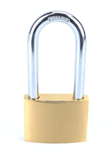 Vorhängeschloss – Messing, 60 mm lang, ideal für Türen und Schränke, korrosionsbeständig und einfach zu bedienen von Monkey Ladder