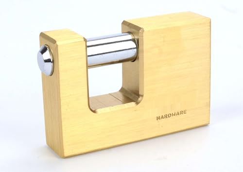 Vorhängeschloss – Messing, 70 mm, mit Schlüssel für mehr Sicherheit und Widerstandsfähigkeit, ideal für den Außenbereich und den täglichen Gebrauch von Monkey Ladder