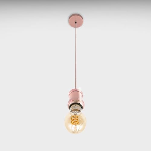 monkey ladder Innenaufhängung E27 IP20 rosegold inkl.1 Stück, ideal für Innendekoration und Raumatmosphäre. von Monkey Ladder