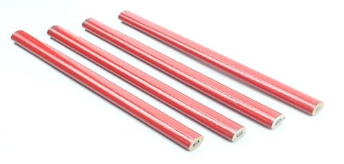 monkey ladder Zimmermannsbleistift – präzises Werkzeug zum Markieren von Holz, inklusive Anspitzer, ideal für Holzbearbeitung und Heimwerkerarbeiten monkey ladder Zimmermannsbleistift – präzises Werkzeug zum Markieren von Holz, inklusive Anspitzer, ideal für Holzbearbeitung und Heimwerkerarbeiten von Monkey Ladder