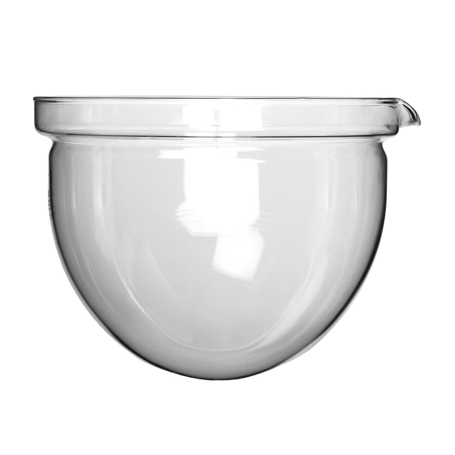 mono - Ersatz-Teekannenglas 1,5l - transparent/Borosilikatglas/H 13cm x Ø 17cm von mono