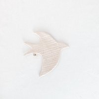 Handgemachte Weiße Schwalbe Wanddekor - Bio-Baumwolle & Natürliches Leinen Kinderzimmer Oder Neutrales Geschenk Für Babyzimmer Handgemachte Weiße Schwalbe Wanddekor - Bio-Baumwolle & Natürliches Leinen Kinderzimmer Oder Neutrales Geschenk Für Babyzimmer von monocrom