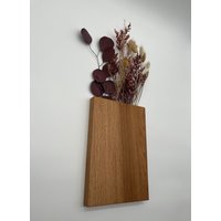 Wandvase, Wanddekoration Aus Holz, Holzwandtasche, Wandtasche, Eiche, Deko, Handgemacht Wandvase, Wanddekoration Aus Holz, Holzwandtasche, Wandtasche, Eiche, Deko, Handgemacht von montafoncrafts