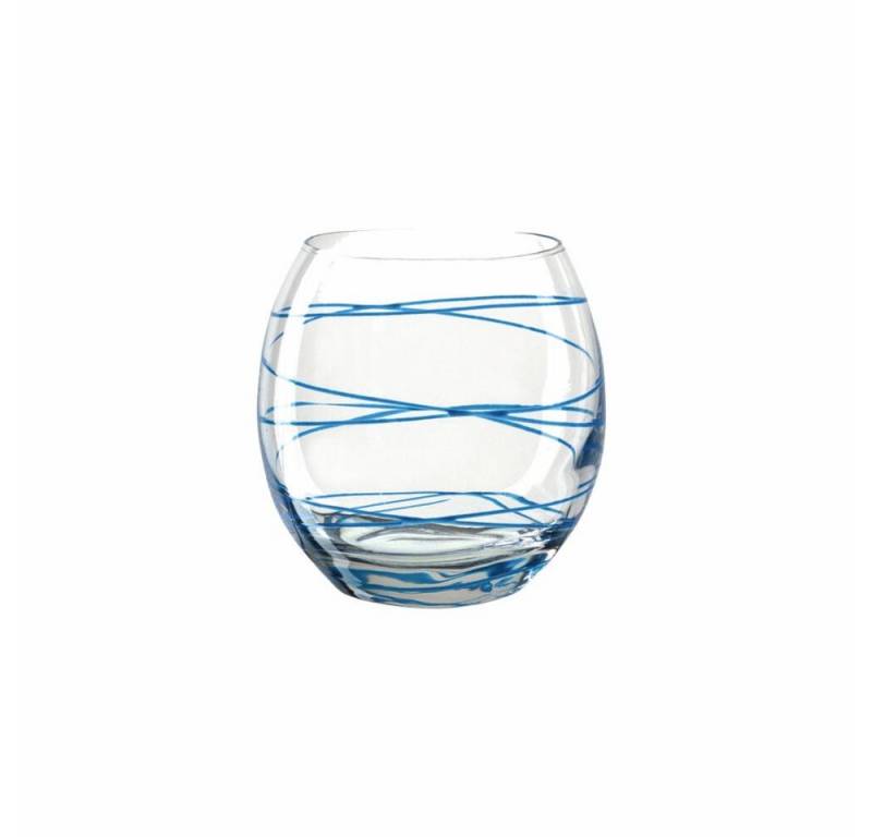 montana-Glas Becher :circle, Blau, 390 ml, Kalk-Natron-Glas von montana-Glas