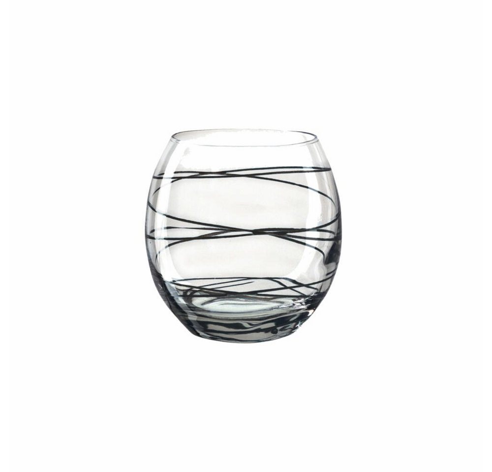montana-Glas Becher :circle, Schwarz, 390 ml, Kalk-Natron-Glas von montana-Glas