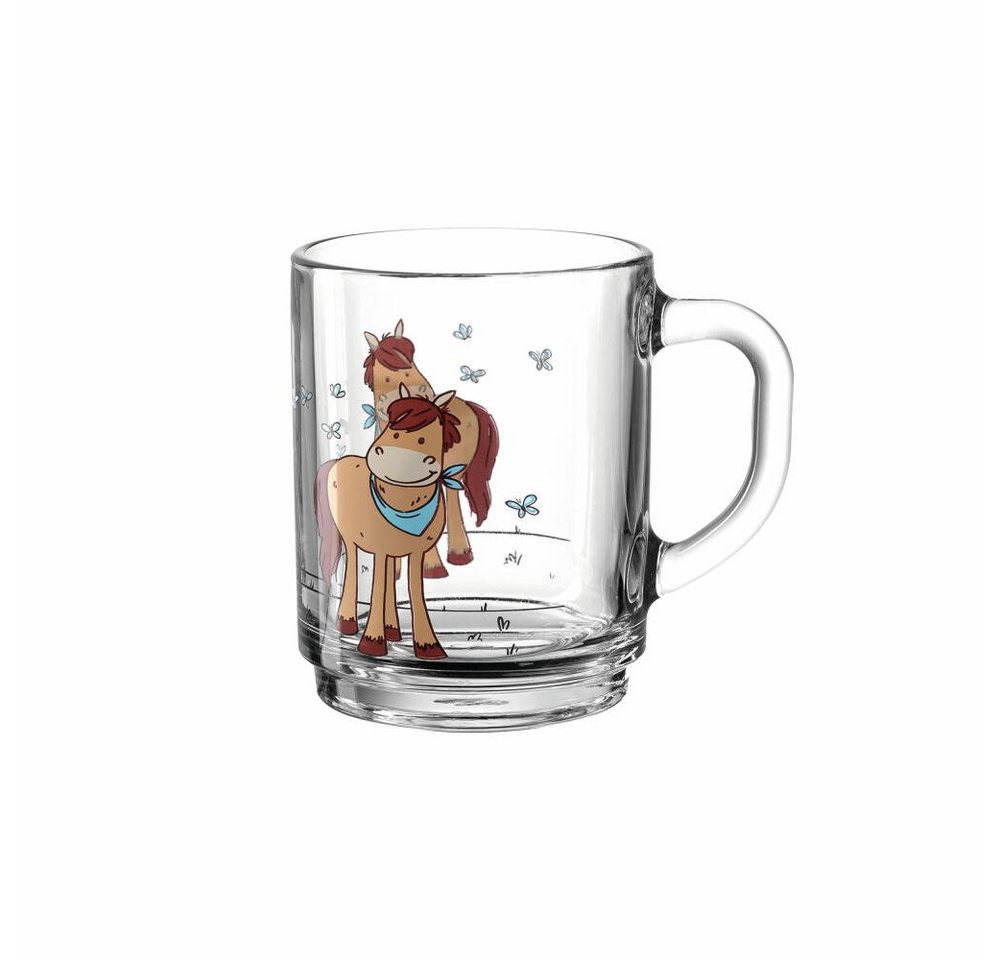 montana-Glas Tasse :kids Pferd, 250 ml, Kalk-Natron-Glas montana-Glas Tasse :kids Pferd, 250 ml, Kalk-Natron-Glas von montana-Glas