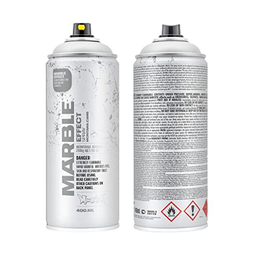 415364 Montana Marmor-Effekt, Weiß, 400 ml (EM9100) von Montana