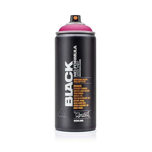 Montana BLACK Sprühdose CAN, 400 ml Punk Pink von Montana