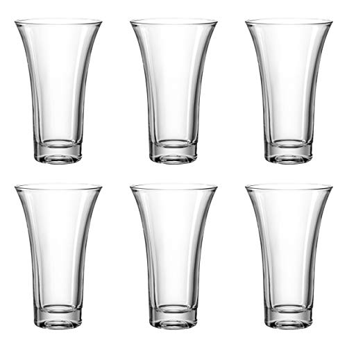 Montana: :Fiori Grande Vase, 6er Set, Blumenvase, Dekovase, Glasvase, Blumen, Glas, 20 cm, 011126 Montana: :Fiori Grande Vase, 6er Set, Blumenvase, Dekovase, Glasvase, Blumen, Glas, 20 cm, 011126 von montana