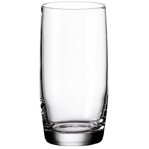 montana selection Trink-Gläser 6er Set, spülmaschinengeeignete Wasser-Gläser, Trink-Becher aus Glas, Saft-Gläser, Getränke-Set, 420 ml, 030166 von montana