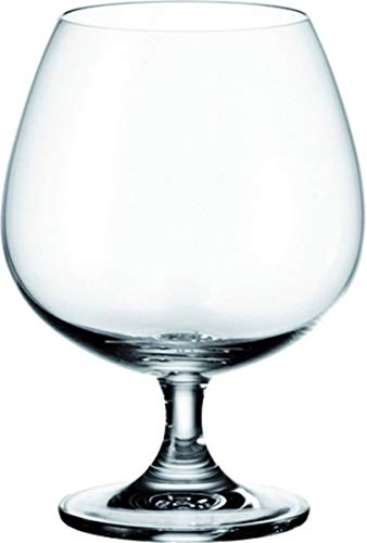 montana pure Schwenker, 6er Set, spülmaschinenfeste Cognac-Gläser, Cognac-Kelche im klassischen Stil, Spirituosen-Gläser, Bar-Kelche 520 ml, 042393 von montana