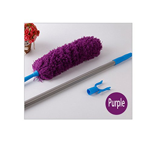 Good Grips Mikrofaser-Staubwischer, ausziehbar mit Verlängerungsstange 177 cm, flexibel, biegbar, waschbar, antistatisch, nimmt leicht Staub auf violett Good Grips Mikrofaser-Staubwischer, ausziehbar mit Verlängerungsstange 177 cm, flexibel, biegbar, waschbar, antistatisch, nimmt leicht Staub auf violett von mony