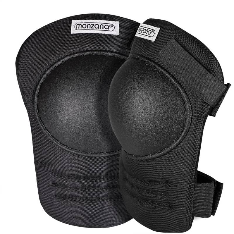 Knieschoner 1 Paar Schwarz von monzana®
