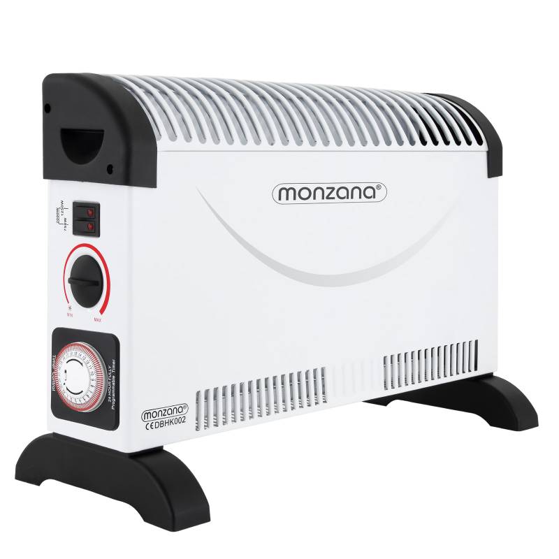 Convector Heater White 2000W incl Timer von monzana®