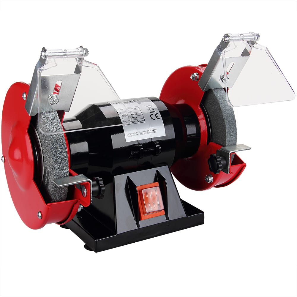 Doppelschleifer Schleifmaschine inkl Schleifscheiben 250W von monzana®