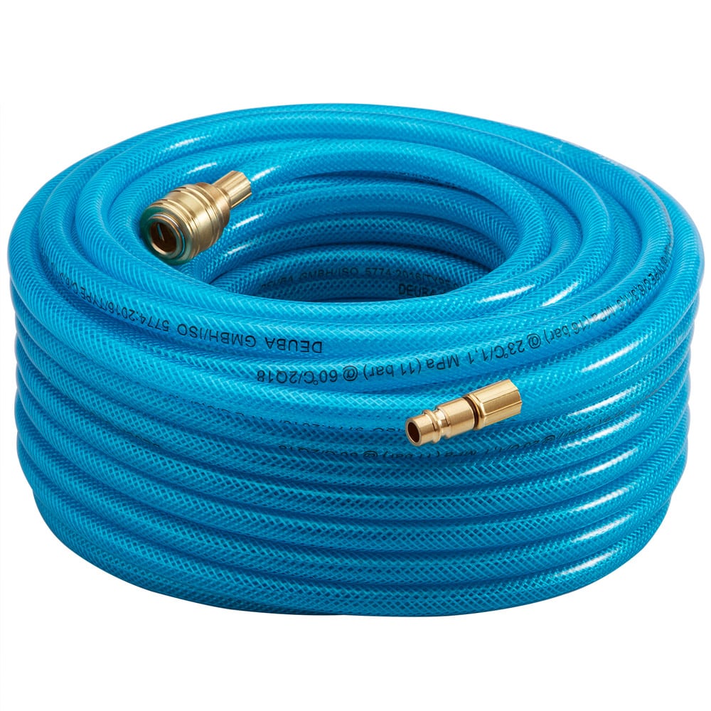 Druckluftschlauch 30m Schnellkupplung/Stecker von monzana®