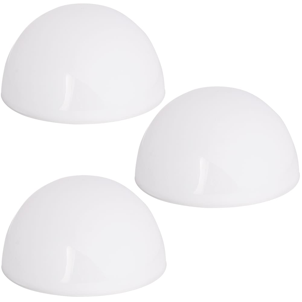 LED Solarleuchte 3er-Set halbrund von monzana®