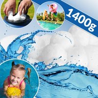 Filterbälle 1400g ersetzen 50kg Filtersand Pool Sandfilteranlage Kartuschenfilter Teich Filterkugeln Filter Balls - Monzana von monzana