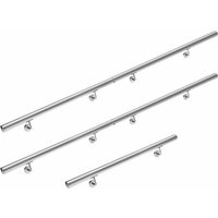 Monzana - Handlauf Edelstahl V2A Geländer Treppe Wandhandlauf Brüstung Griff 80-600cm 500cm Monzana - Handlauf Edelstahl V2A Geländer Treppe Wandhandlauf Brüstung Griff 80-600cm 500cm von monzana