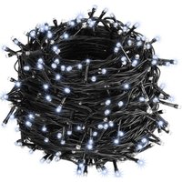 Lichterkette 200/400/600 led IP44 Innen Außen Kabel Weihnachtsdeko Leuchtkette Lichtervorhang Weihnachtsbeleuchtung Warmweiß Kaltweiß Bunt 60m von monzana