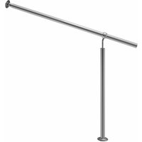 Monzana - Edelstahl Eingangsgeländer pflegeleicht Innen Außen Handlauf Wandhandlauf Treppengeländer 80 cm Monzana - Edelstahl Eingangsgeländer pflegeleicht Innen Außen Handlauf Wandhandlauf Treppengeländer 80 cm von monzana