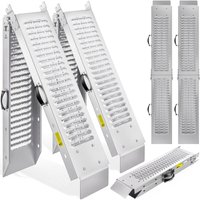 2x Auffahrrampen 400kg klappbar Laderampe verzinkter Stahl rutschfeste Oberfläche Auffahrschiene Laderampe pkw - Monzana 2x Auffahrrampen 400kg klappbar Laderampe verzinkter Stahl rutschfeste Oberfläche Auffahrschiene Laderampe pkw - Monzana von monzana