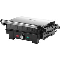 monzana® Kontaktgrill Silber 2200W von monzana