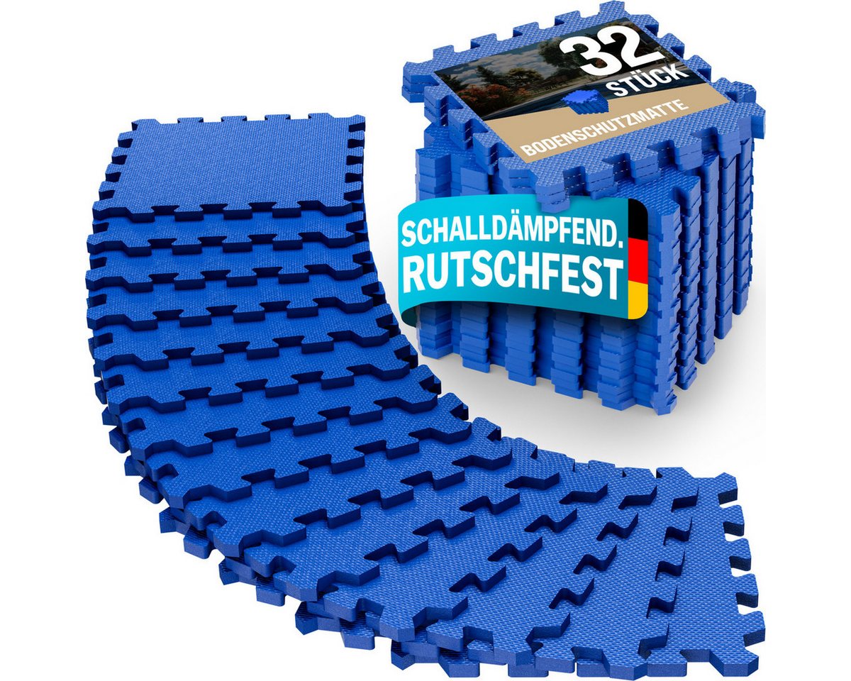monzana Bodenschutzmatte, 32-St., 45x45cm Rutschfest Reißfest EVA-Schaumstoff Erweiterbar Pool Fitness monzana Bodenschutzmatte, 32-St., 45x45cm Rutschfest Reißfest EVA-Schaumstoff Erweiterbar Pool Fitness von monzana