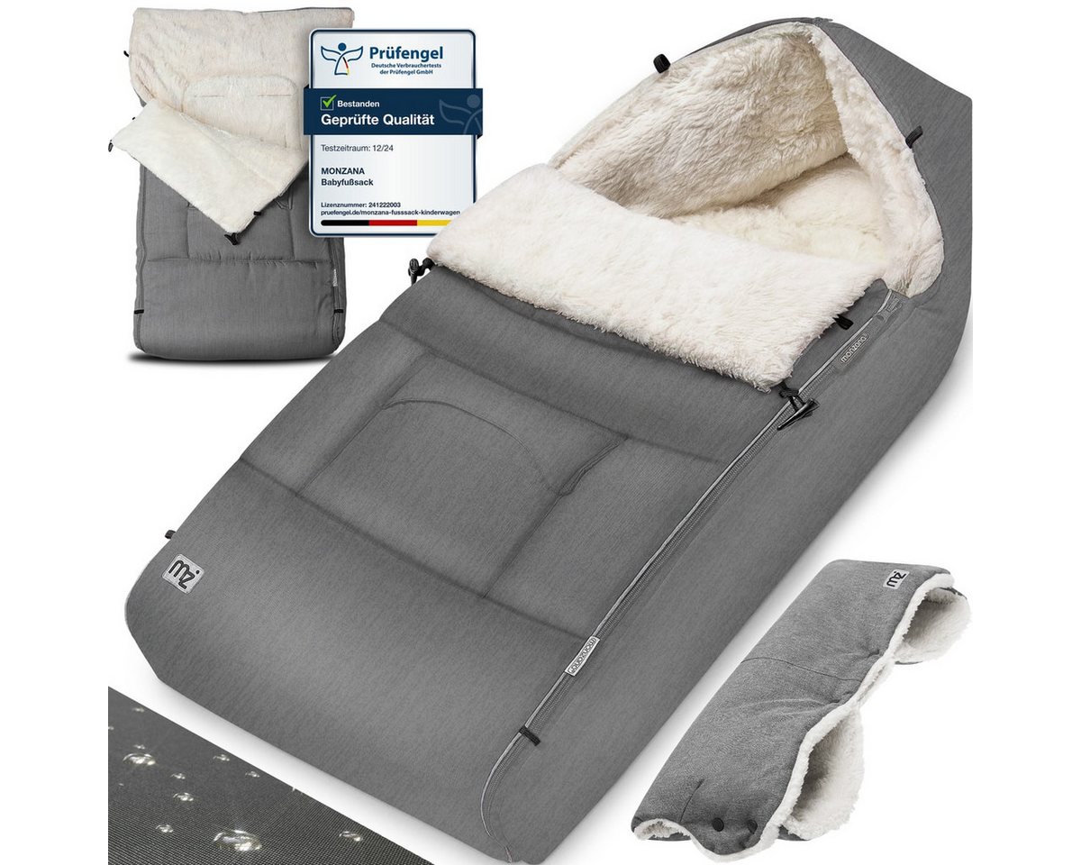 monzana Fußsack, Handwärmer Reflektoren Reißverschluss abnehmbares Vorderteil monzana Fußsack, Handwärmer Reflektoren Reißverschluss abnehmbares Vorderteil von monzana