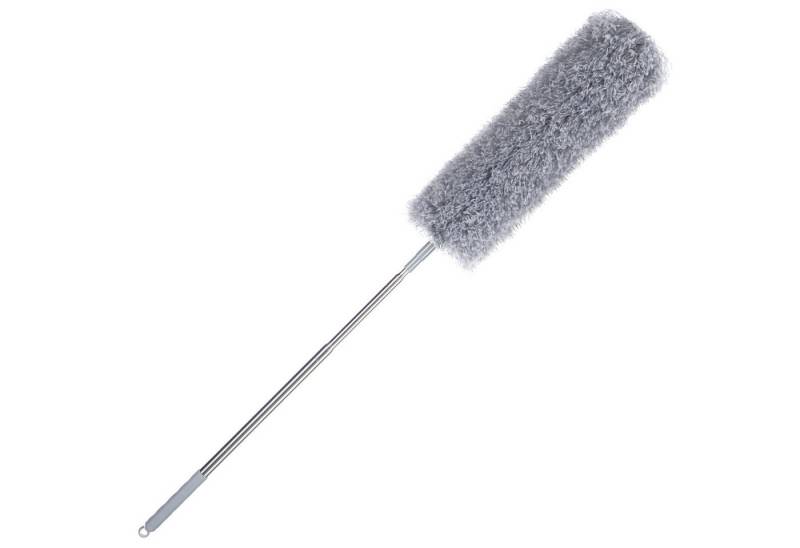 monzana Staubwedel (1-St), Teleskop Höhenverstellbar bis 240 cm Waschbar Verbiegbar Mikrofaser von monzana