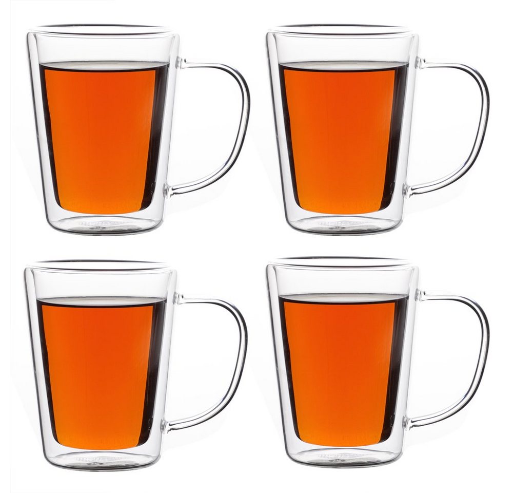 monzana Teeglas, Doppelwandig Borosilikatglas 250ml Wärmeisoliert Hitzebeständig monzana Teeglas, Doppelwandig Borosilikatglas 250ml Wärmeisoliert Hitzebeständig von monzana