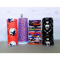 Halloween Papierlose Papiertücher 12 10X14 Oder 10 X Zero Waste Küche Waschbar & Wiederverwendbare Stoffhandtücher Unpaper Handtücher von moocowmomma