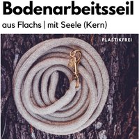 Naturfaser Bodenarbeitsseil Führstrick Aus Naturfaser | Flachs/Leinen Hanf Baumwolle Pferd Reiten 100% Plastikfrei Horsemanship Naturfaser Bodenarbeitsseil Führstrick Aus Naturfaser | Flachs/Leinen Hanf Baumwolle Pferd Reiten 100% Plastikfrei Horsemanship von moodyequines