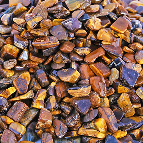 mookaitedecor 450 Gramm Natur mini Edelsteine Trommelsteine für Deko, Lade Steine Dekorative Steine für Gartendeko von mookaitedecor