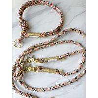 Hundeleine Und Halsband Set Große Kleine Hunde von moonandneck