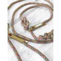 Moxonleine |Retrieverleine „Precious" Mit Gold Glitzer Umwickelung Und Karabiner - Verschiedene Größen Moxonleine |Retrieverleine „Precious" Mit Gold Glitzer Umwickelung Und Karabiner - Verschiedene Größen von moonandneck