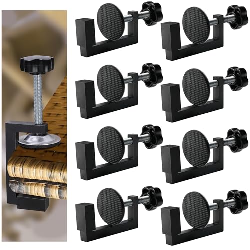 Verstellbare Terrassenmöbel-Clips, Sofa-, Rattan-Möbelklemmen, Rattan-Klemmen, Korbstuhl-Verschlüsse, Sektional-Couch, Sofa, Möbel-Clips zum Zusammenhalten von Möbeln, 8 Stück von moonoom
