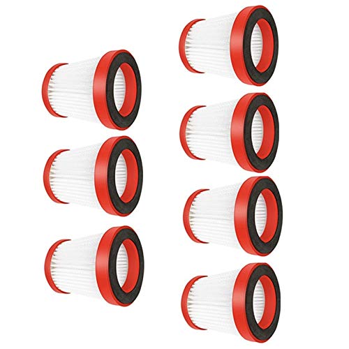 moonsun 7 StüCk für VC01 / VC10 -Staubsauger ZubehöR H11 FilterqualitäT Faltfilter von moonsun