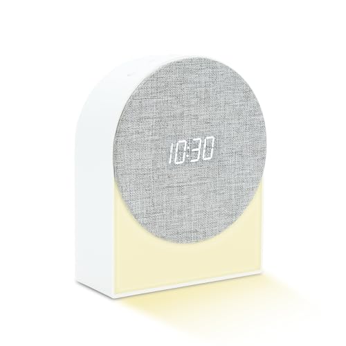 mooov 477355 Lichtwecker 4-in-1 mit weißen Geräuschen, Einschlafhilfe, E-Reader, Lautsprecher, Zeitanzeige mooov 477355 Lichtwecker 4-in-1 mit weißen Geräuschen, Einschlafhilfe, E-Reader, Lautsprecher, Zeitanzeige von mooov