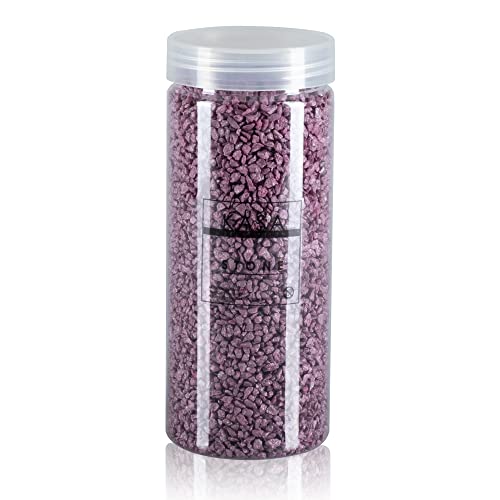 Dekorative Kieselsteine für Vasen, Violett, 1,180 g, 11 Farben Deko-Steine für Vasen, Dekosteine von 2,5 - 4 mm Dekorative Kieselsteine für Vasen, Violett, 1,180 g, 11 Farben Deko-Steine für Vasen, Dekosteine von 2,5 - 4 mm von moorg
