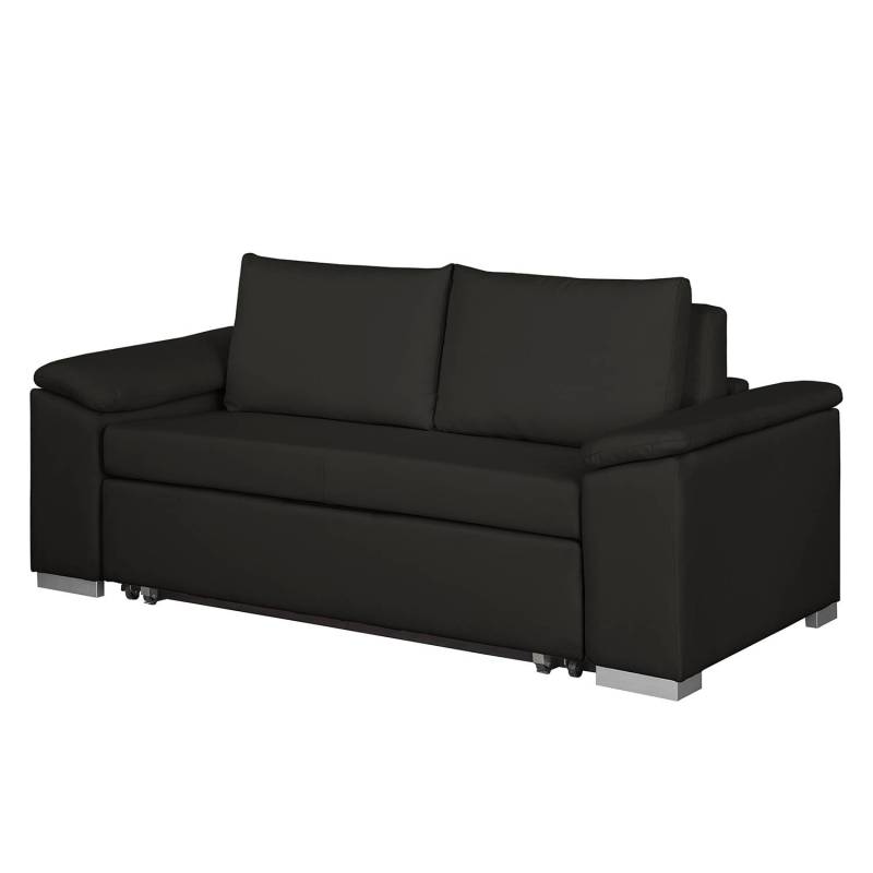 mooved Schlafsofa Latina IV Schwarz Webstoff 190x90x90 cm (BxHxT) mit Schlaffunktion/Bettkasten Modern von Mørteens