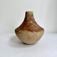 Mid Century Vase Hartwig Heyne, Hoy Keramik Vase, Studio Wgp, Blumenvase Fat Lava von moovi